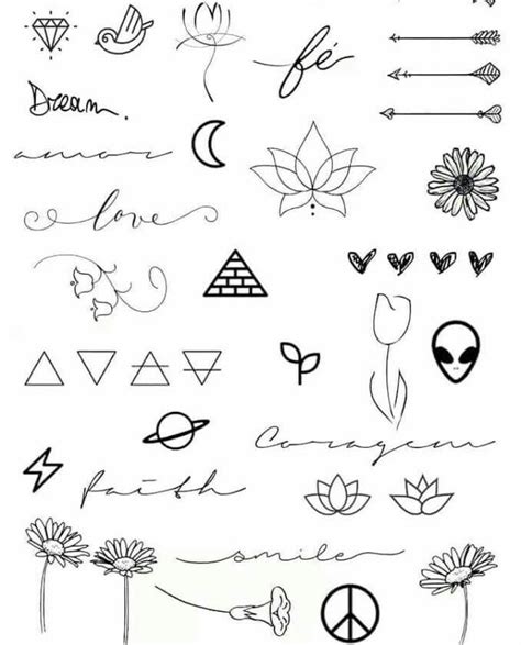 Pin By Tori Monk On Ideias De Tatuagens Small Tattoo Template Doodle