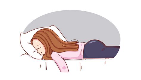 Young Woman Falling Into Bed And Feeling Sad Tired And Worried