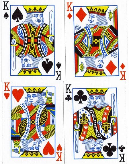 Color City Did You Know That The Kings On Cards Represent Actual Kings