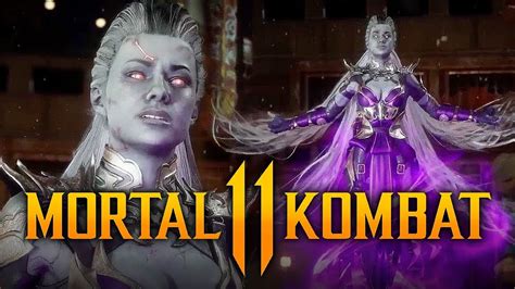 Mortal Kombat 11 New Sindel Intro Dialogue W Cassie Cage Revealed