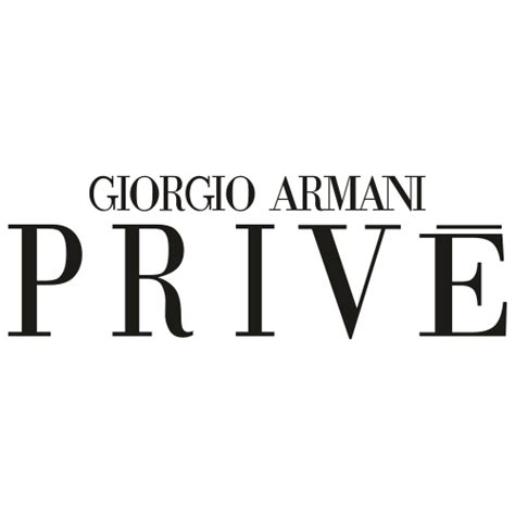 Giorgio Armani Prive Svg Download Giorgio Armani Prive Vector File