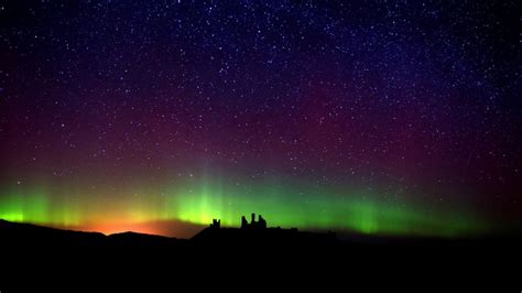 Northern Lights Captured Across The North East And Cumbria Bbc News