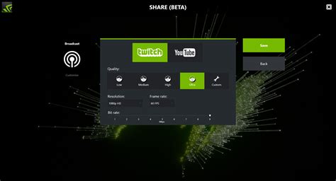 Geforce Experience Beta Adds 4k Gamestream 1080p60 Broadcast And