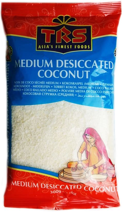 Medium Desiccated Coconut Trs 300g Exoticindias