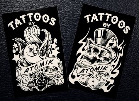 atomik: New Atomik Tattoo Stickers...
