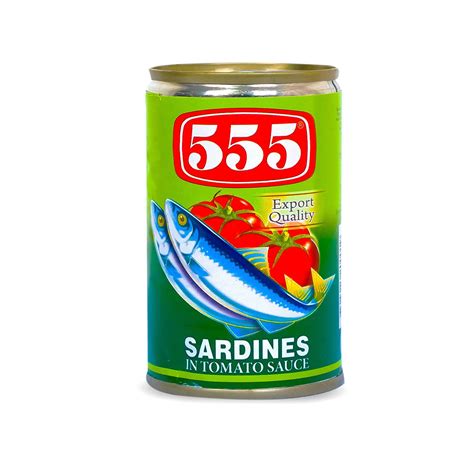 555 Sardines In Tomato Sauce 155g Sdc Global Choice