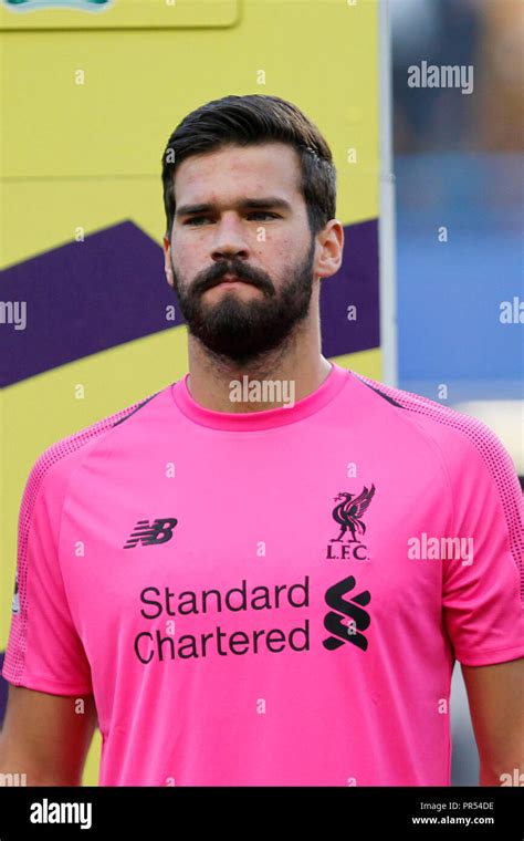 Alisson Becker Of Liverpool During The Premier League Match Between Chelsea And Liverpool At