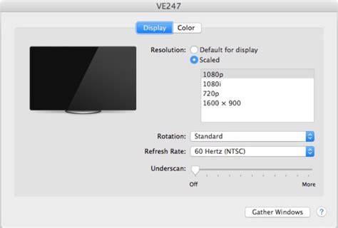 How To Show All Possible Screen Resolutions For A Display In Mac Os X