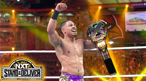Carmelo Hayes Defeat Bron Breakker And Wins Nxt Championship At Nxt