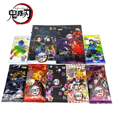 Set 5 ảnh Thẻ Nhân Phẩm Anime Kimetsu No Yaiba Ngẫu Nhiên Cao Cấp Siêu