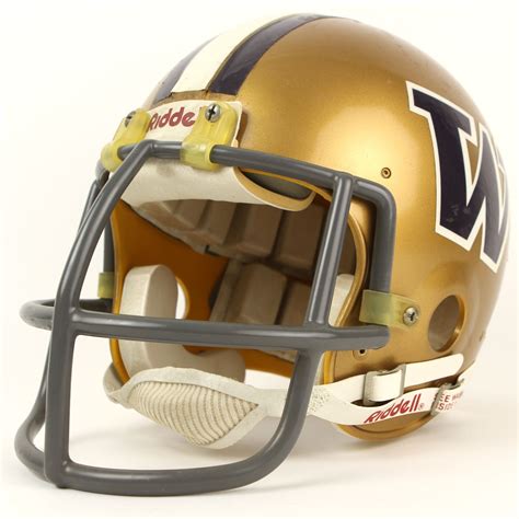 Lot Detail 1980s Washington Huskies Game Worn Football Helmet Mears