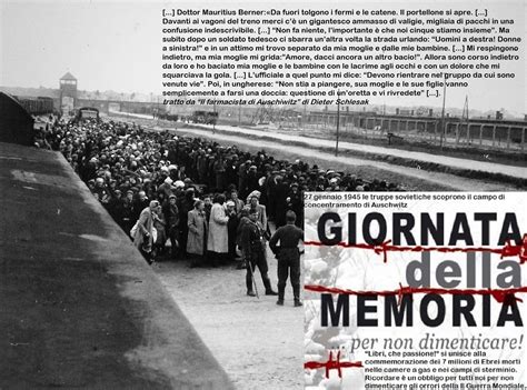 72° anniversario della liberazione del campo di concentramento di auschwitz. Libri, che passione!: 27 gennaio "Giornata della Memoria ...