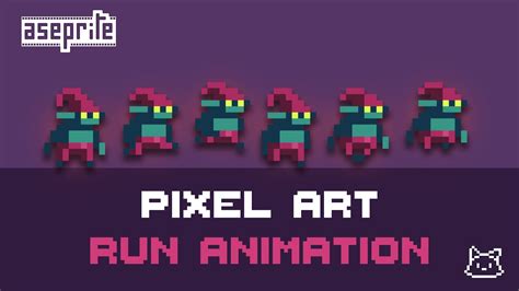 Pixel Art Run Animation Tutorial Pixelist Youtube