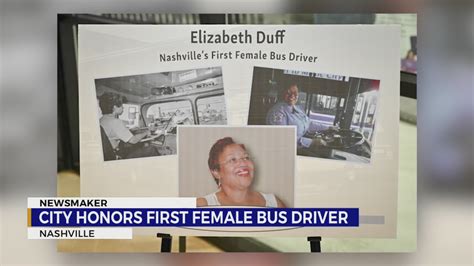 Newsmaker Nashville Honors First Female Bus Driver Youtube