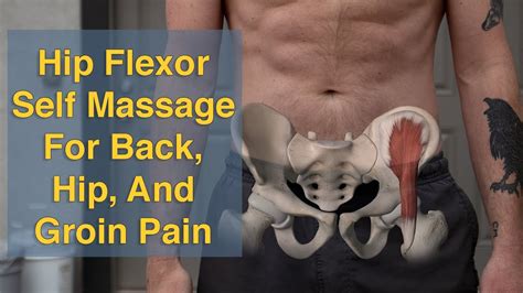 Self Massage For Back Hip And Groin Pain The Iliacus Youtube