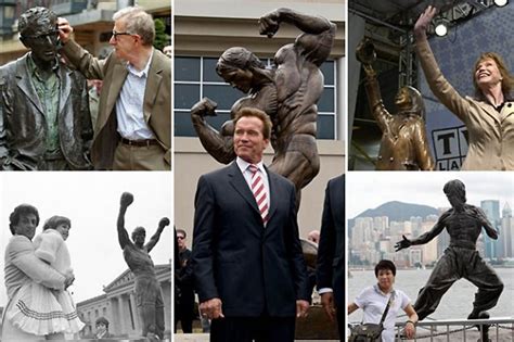 10 Celebrity Statues All Over The World Arnold Schwarzenegger
