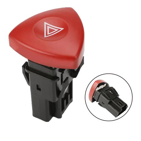 Emergency Hazard Flasher Warning Light Switch Button For Renault Laguna