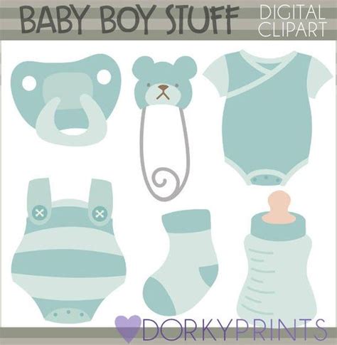 Baby Boy Clipart Personal And Limited Commercial Use Baby Binky