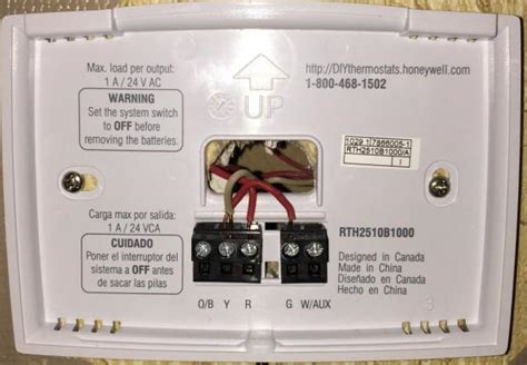 coleman  wire thermostat wiring doityourselfcom community forums