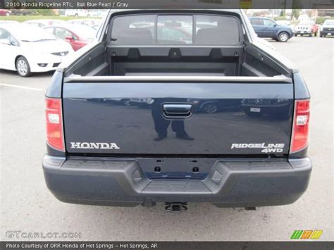Every used car for sale comes with a free carfax report. 2010 Honda Ridgeline RTL in Bali Blue Pearl Photo No ...