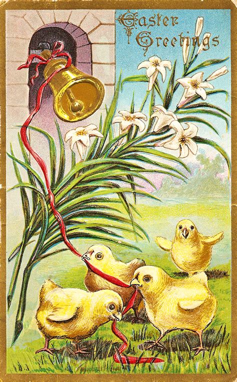 Catnipstudiocollage Free Vintage Clip Art Victorian Easter Chicks