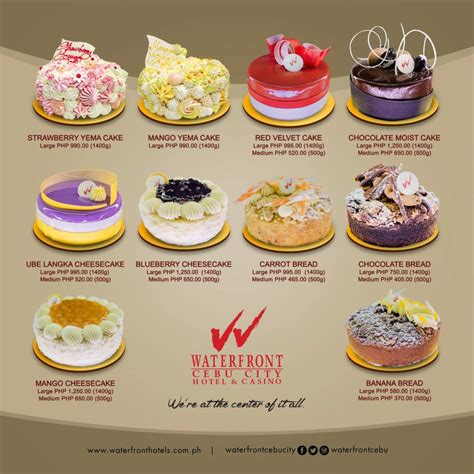 Youll Want More Than A Piece Of Waterfront Cebus Signature Cakes
