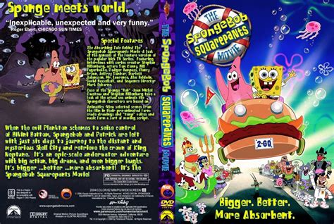 The Spongebob Squarepants Movie Movie Dvd Custom Covers