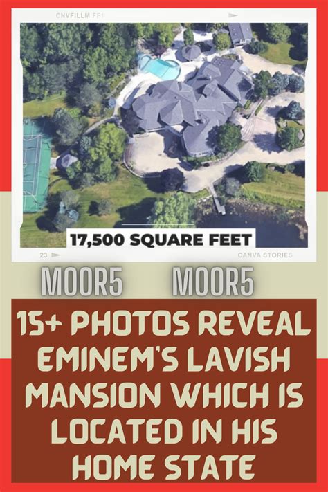 15 Photos Reveal Eminems Lavish Mansion Which Is Located In His Home