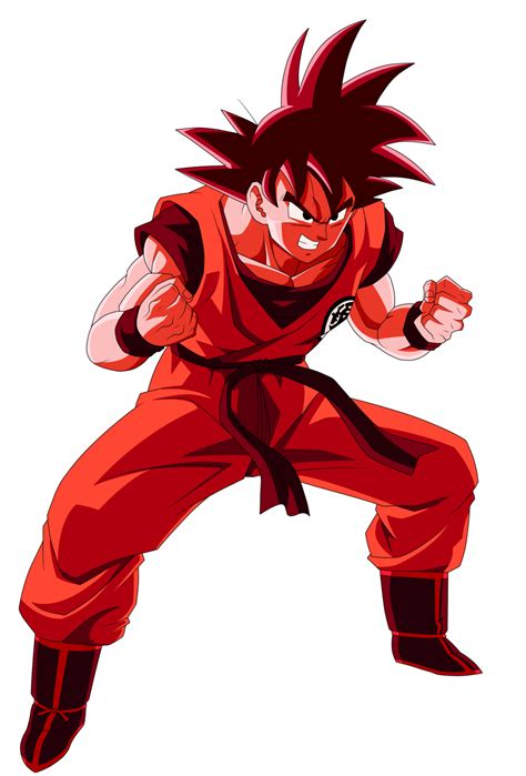 Imagen Goku Kaioken Renderpng Dragon Ball Fanon Wiki