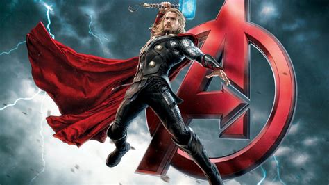 The Avengers Fantasy Warrior Thor Super Hero Poster Ultra Hd 4k