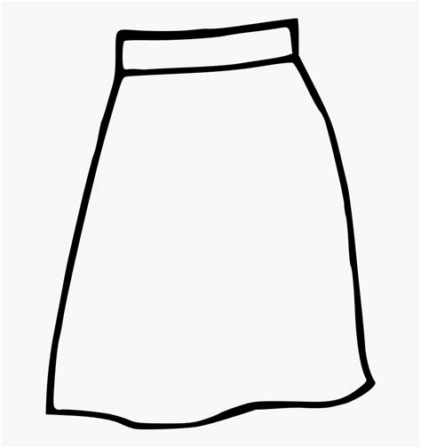 Skirt Clipart Black And White Transparent Background Update Berita