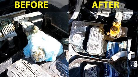 How To Clean And Save Corroded Battery Terminals Easy Youtube