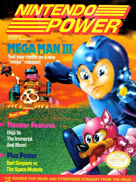 Nintendo Power 20 Mega Man Iii Video Game Wiki Fandom Powered By Wikia
