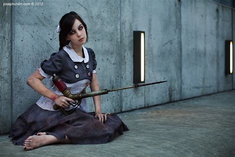 amazing little sister cosplay from bioshock