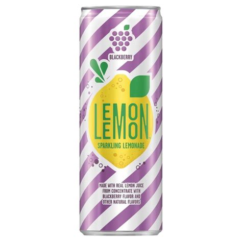 Lemon Lemon Blackberry Sparkling Lemonade 12 Fl Oz Instacart