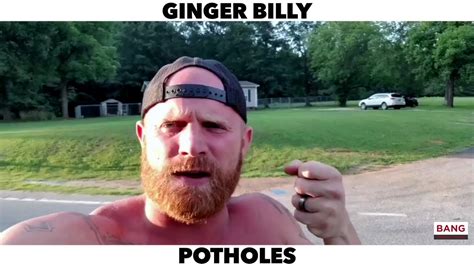 Comedian Ginger Billy Potholes Lol Funny Comedy Laugh Youtube
