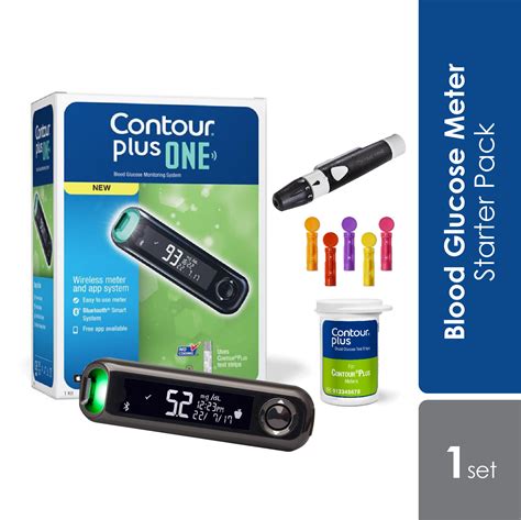 Dokładność glukometru contour®plus one i pasków testowych contour®plus została udowodniona w wielu badaniach klinicznych. Contour Plus One Meter Starter Pack With Test Strip 25s ...