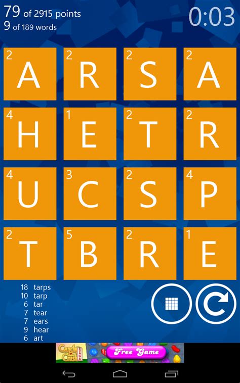 New Game Microsoft Releases Wordament Online Word Puzzle Game On Android