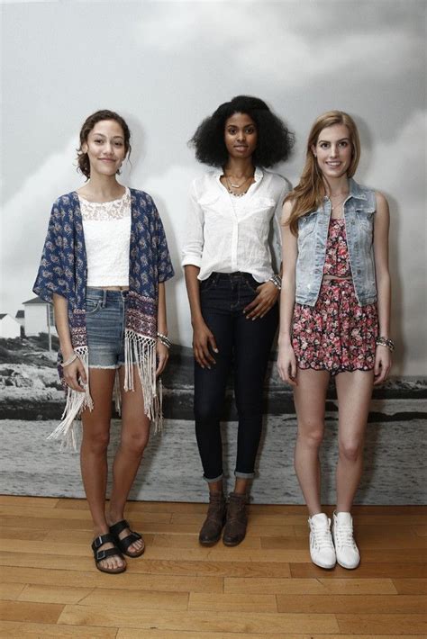 abercrombie and fitch and hollister hold first press day fashion fashion news street style