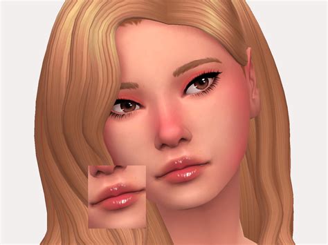Tusk Lipgloss By Sagittariah From Tsr Sims 4 Downloads