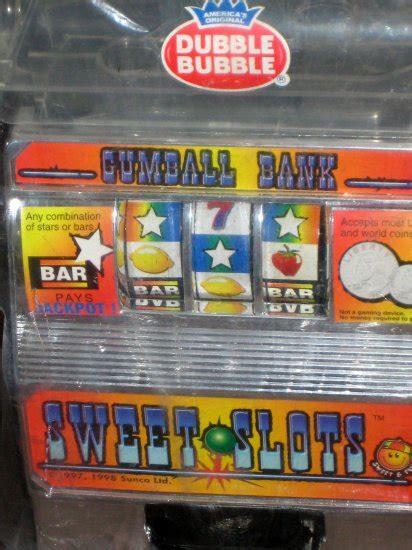 Sold Dubble Bubble Sweet Slots Gumball Bank Slot Machine Sunco Ltd 379045