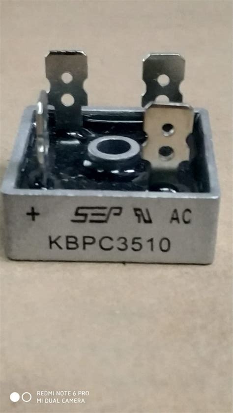 Solid State A Kbpc Bridge Rectifier Single Phas V At Rs