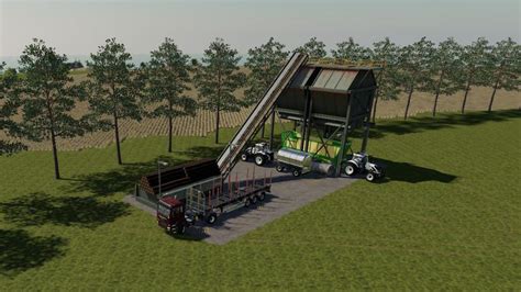 Global Company Placeable Wood Chipper V11 Fs19 Farming Simulator 19