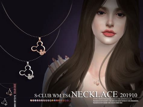 The Sims Resource Necklace 201910 By S Club • Sims 4 Downloads