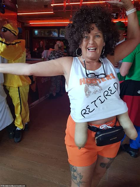Britons Take Part In Benidorm Bad Taste Fancy Dress With Some Blacking Up As Gollies
