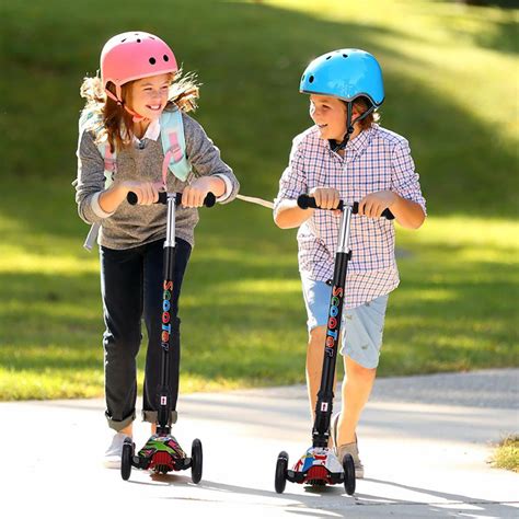Aluminum Alloy Kick Scooter For Kids 3 Wheel Led Scooters For Child