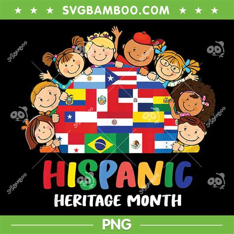 Kids Hispanic Heritage Month Png