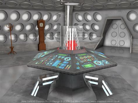 Doctor Who Tardis Interior Redesign Console Control Room