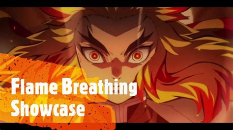 Flame Breathing Showcase In Demon Slayer Rpg2 Youtube