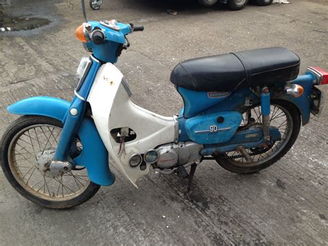 Honda C90 Classic Moped Scooter Project